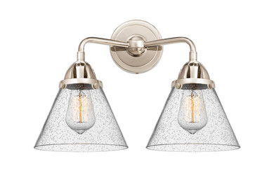 Bathroom Fixtures Two Lights by Innovations ( 405 | 288-2W-PN-G44-LED Nouveau 2 ) 
