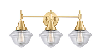 Bathroom Fixtures Three Lights by Innovations ( 405 | 447-3W-SG-G532 Caden ) 