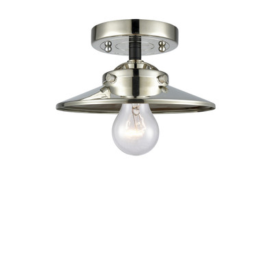Semi-Flush Mts. Exposed Lamps by Innovations ( 405 | 284-1C-BPN-M1-PN-LED Nouveau ) 