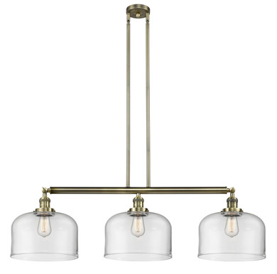 Linear/Island 3 Light Bar by Innovations ( 405 | 213-AB-G72-L Franklin Restoration ) 