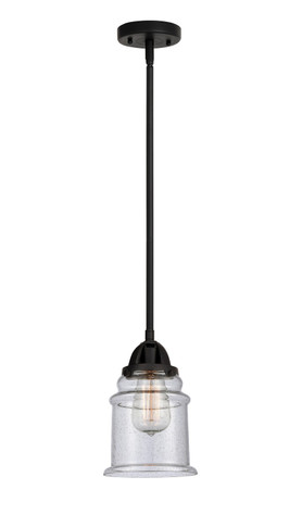 Mini Pendants Glass Down by Innovations ( 405 | 288-1S-BK-G184-LED Nouveau 2 ) 