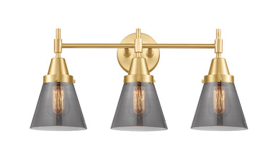 Bathroom Fixtures Three Lights by Innovations ( 405 | 447-3W-SG-G63-LED Caden ) 