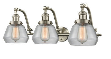Bathroom Fixtures Three Lights by Innovations ( 405 | 515-3W-SN-G172-LED Franklin Restoration ) 