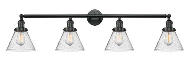 Bathroom Fixtures Four Lights by Innovations ( 405 | 215-BK-G44 Franklin Restoration ) 