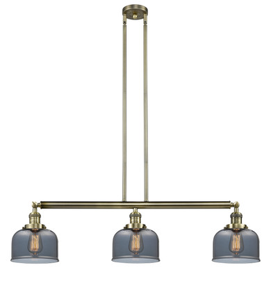 Linear/Island 3 Light Bar by Innovations ( 405 | 213-AB-G73-LED Franklin Restoration ) 
