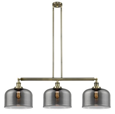 Linear/Island 3 Light Bar by Innovations ( 405 | 213-AB-G73-L-LED Franklin Restoration ) 