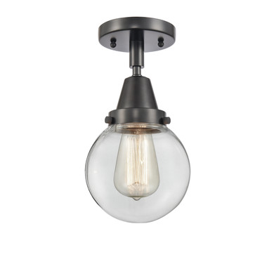Semi-Flush Mts. Glass Down by Innovations ( 405 | 447-1C-BK-G202-6 Caden ) 