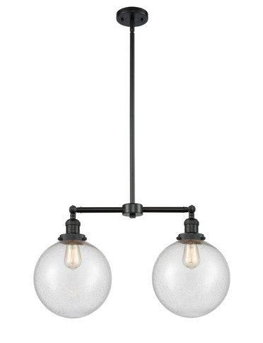 Linear/Island 2 Light Bar by Innovations ( 405 | 209-BK-G204-10-LED Franklin Restoration ) 
