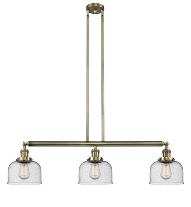 Linear/Island 3 Light Bar by Innovations ( 405 | 213-AB-G74 Franklin Restoration ) 