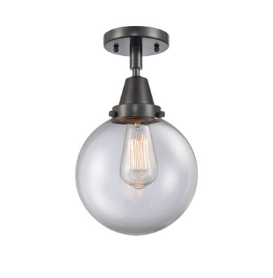 Semi-Flush Mts. Glass Down by Innovations ( 405 | 447-1C-BK-G202-8 Caden ) 