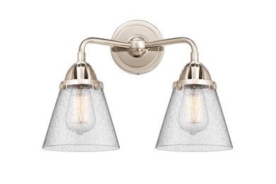 Bathroom Fixtures Two Lights by Innovations ( 405 | 288-2W-PN-G64 Nouveau 2 ) 