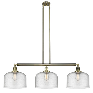 Linear/Island 3 Light Bar by Innovations ( 405 | 213-AB-G74-L-LED Franklin Restoration ) 