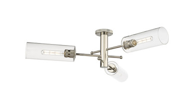 Semi-Flush Mts. Multi-port/Cluster by Innovations ( 405 | 434-3F-PN-G434-12CL Downtown Urban ) 