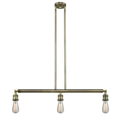 Linear/Island 3 Light Bar by Innovations ( 405 | 213-AB-LED Franklin Restoration ) 