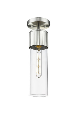 Semi-Flush Mts. Glass Down by Innovations ( 405 | 428-1F-SN-G428-12CL Downtown Urban ) 