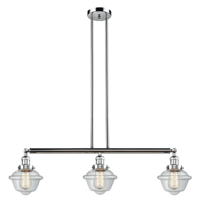 Linear/Island 3 Light Bar by Innovations ( 405 | 213-PC-G532 Franklin Restoration ) 