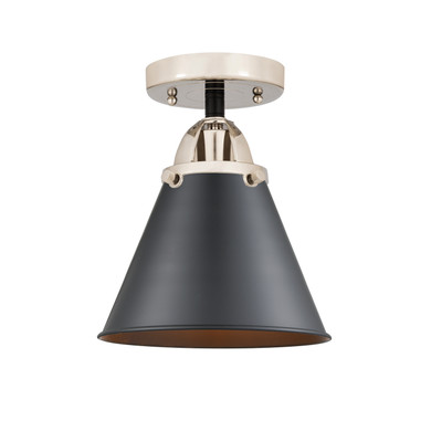 Semi-Flush Mts. Glass Down by Innovations ( 405 | 288-1C-BPN-M13-BK Nouveau 2 ) 