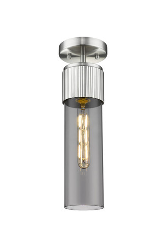 Semi-Flush Mts. Glass Down by Innovations ( 405 | 428-1F-SN-G428-12SM Downtown Urban ) 