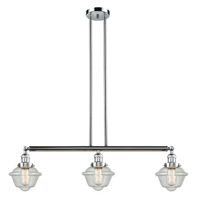 Linear/Island 3 Light Bar by Innovations ( 405 | 213-PC-G534 Franklin Restoration ) 