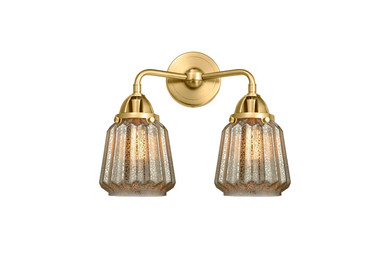 Bathroom Fixtures Two Lights by Innovations ( 405 | 288-2W-SG-G146-LED Nouveau 2 ) 