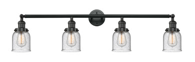 Bathroom Fixtures Four Lights by Innovations ( 405 | 215-BK-G54-LED Franklin Restoration ) 