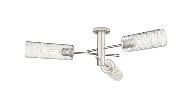 Semi-Flush Mts. Multi-port/Cluster by Innovations ( 405 | 434-3F-SN-G434-12DE Downtown Urban ) 