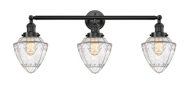 Bathroom Fixtures Three Lights by Innovations ( 405 | 205-OB-G664-7 Franklin Restoration ) 