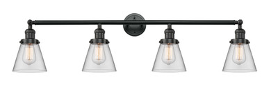 Bathroom Fixtures Four Lights by Innovations ( 405 | 215-BK-G62 Franklin Restoration ) 