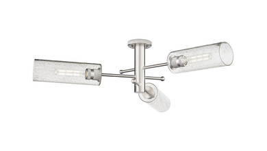 Semi-Flush Mts. Multi-port/Cluster by Innovations ( 405 | 434-3F-SN-G434-12SDY Downtown Urban ) 