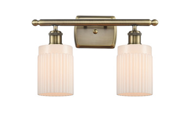 Bathroom Fixtures Two Lights by Innovations ( 405 | 516-2W-AB-G341-LED Ballston ) 