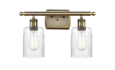 Bathroom Fixtures Two Lights by Innovations ( 405 | 516-2W-AB-G342-LED Ballston ) 