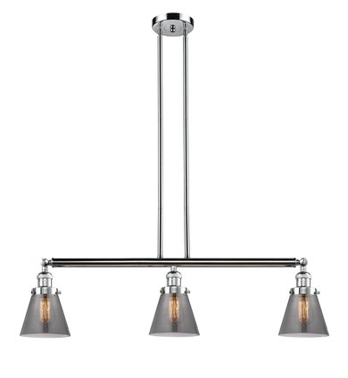 Linear/Island 3 Light Bar by Innovations ( 405 | 213-PC-G63-LED Franklin Restoration ) 