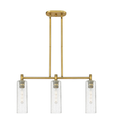 Linear/Island 3 Light Bar by Innovations ( 405 | 434-3I-BB-G434-12SDY Downtown Urban ) 