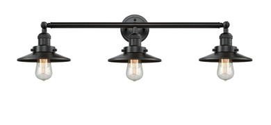 Bathroom Fixtures Three Lights by Innovations ( 405 | 205-OB-M5-LED Franklin Restoration ) 