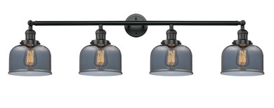 Bathroom Fixtures Four Lights by Innovations ( 405 | 215-BK-G73 Franklin Restoration ) 
