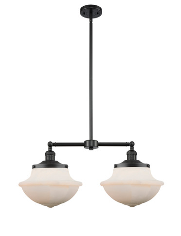 Mid. Chandeliers Glass Down by Innovations ( 405 | 209-BK-G541 Franklin Restoration ) 