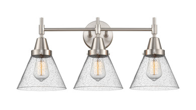 Bathroom Fixtures Three Lights by Innovations ( 405 | 447-3W-SN-G44-LED Caden ) 