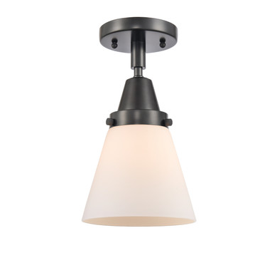 Semi-Flush Mts. Glass Down by Innovations ( 405 | 447-1C-BK-G61 Caden ) 