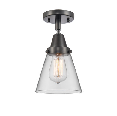 Semi-Flush Mts. Glass Down by Innovations ( 405 | 447-1C-BK-G62 Caden ) 