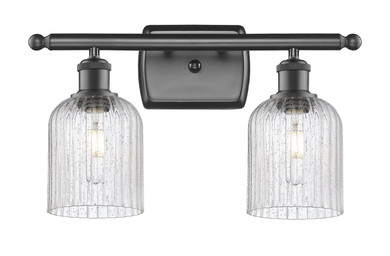 Bathroom Fixtures Two Lights by Innovations ( 405 | 516-2W-OB-G559-5SDY Ballston ) 