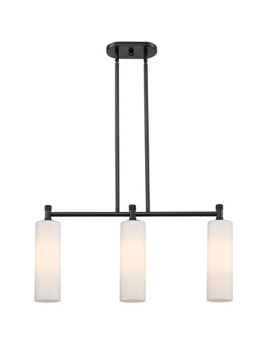 Linear/Island 3 Light Bar by Innovations ( 405 | 434-3I-BK-G434-12WH Downtown Urban ) 