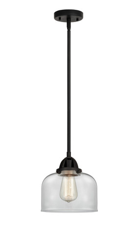 Mini Pendants Glass Down by Innovations ( 405 | 288-1S-BK-G72-LED Nouveau 2 ) 