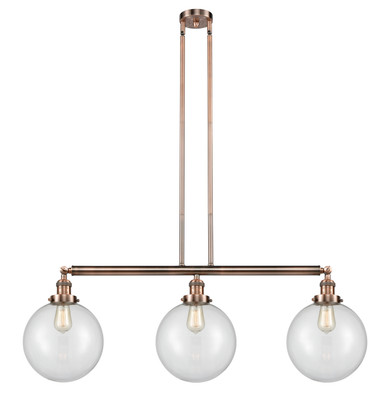 Linear/Island 3 Light Bar by Innovations ( 405 | 213-AC-G202-10-LED Franklin Restoration ) 