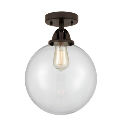 Semi-Flush Mts. Glass Down by Innovations ( 405 | 288-1C-OB-G202-10 Nouveau 2 ) 