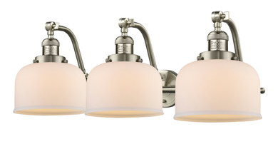 Bathroom Fixtures Three Lights by Innovations ( 405 | 515-3W-SN-G71 Franklin Restoration ) 