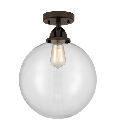 Semi-Flush Mts. Glass Down by Innovations ( 405 | 288-1C-OB-G202-12-LED Nouveau 2 ) 