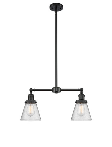 Mid. Chandeliers Glass Down by Innovations ( 405 | 209-BK-G64 Franklin Restoration ) 