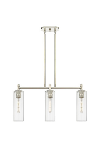 Linear/Island 3 Light Bar by Innovations ( 405 | 434-3I-PN-G434-12CL Downtown Urban ) 