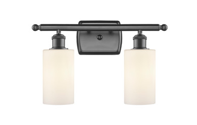 Bathroom Fixtures Two Lights by Innovations ( 405 | 516-2W-OB-G801-LED Ballston ) 