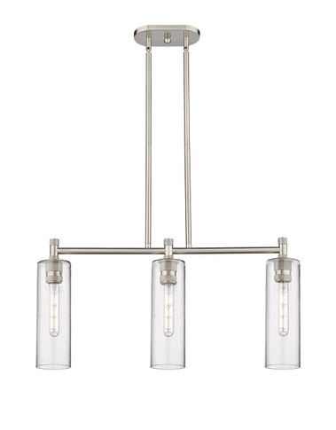 Linear/Island 3 Light Bar by Innovations ( 405 | 434-3I-PN-G434-12SDY Downtown Urban ) 